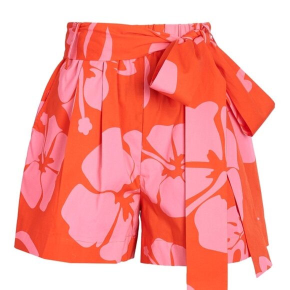 STAUD Sage Hibiscus Printed Shorts - Picture 1 of 9